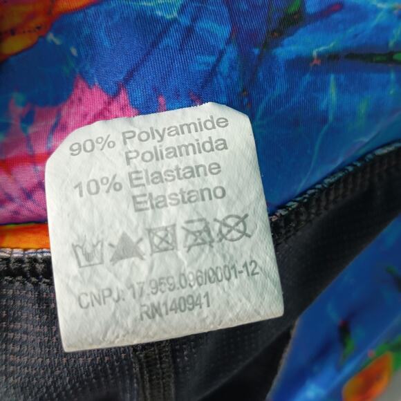 Dona Jo Skort Womens Large Blue Multicolor Athletic Tennis Skort Shorts Pocket - Picture 8 of 9